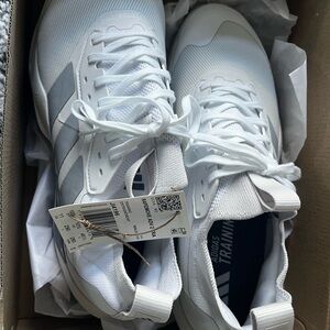 Adidas Men's White Athletic Sneakers